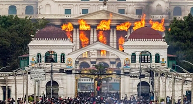 Nepal Parliament Burns: Prime Minister Yields to Protesters' Calls to Resign
