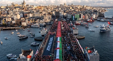 Hundreds of Thousands Rally for Palestine in Istanbul on New Year’s Day